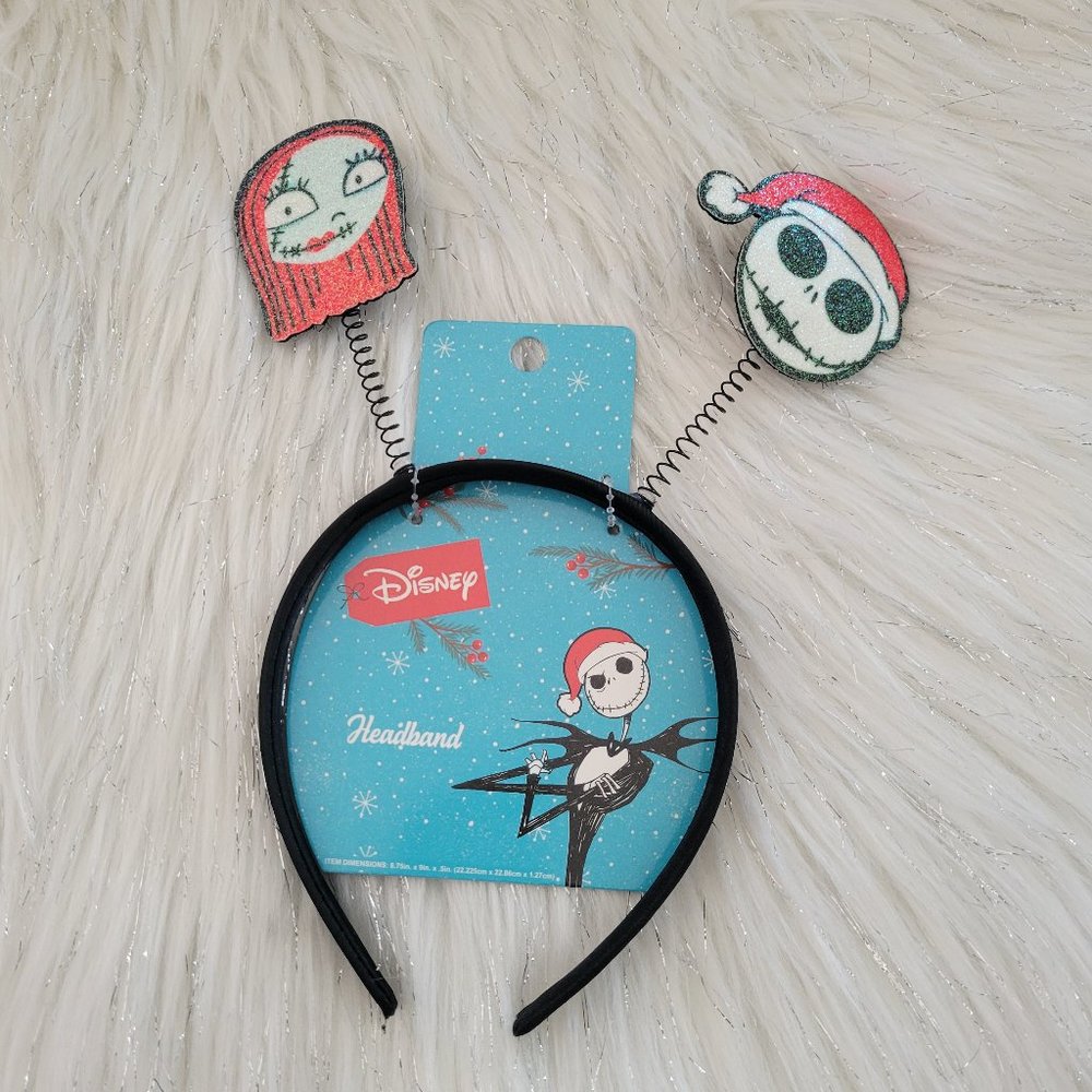 The Nightmare Before Christmas Jack & Sally Headband